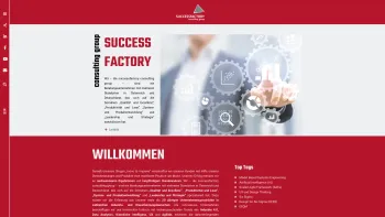 Website Screenshot: successfactory management coaching gmbh - Successfactory – consulting group - Date: 2023-06-22 15:02:29
