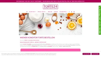 Website Screenshot: TORTE24 WIENER TORTEN SHOP www.torte24.at Konditor Torte bestellen schnell und einfach TORTE24 TORTEN SHOP - TORTE24 - Wiener Torten Shop | Torte bestellen Online - Date: 2023-06-26 10:26:02
