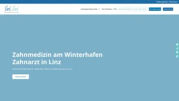 Website Screenshot: Dr. Reek Zahnmedizin Am Winterhafen - Zahnarzt Linz | Dr. Maximilian Reek, M.Sc. | Ihr Wahlzahnarzt - Date: 2023-06-26 10:26:02