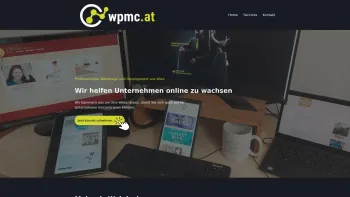Website Screenshot: wpmc - Professioneller Webauftritt aus Wien - wpmc.at - Date: 2023-06-26 10:26:05