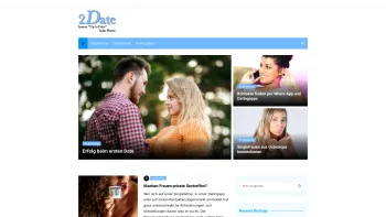 Website Screenshot: 2date.at Die "echte SINGLE-Reise" - 2Date - Singlemagazin, Dating, Flirten - Date: 2023-06-22 15:00:02