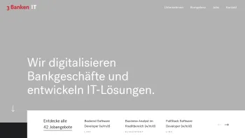 Website Screenshot: Drei Banken EDV GmbH - 3 Banken IT GmbH - IT Dienstleistungen - Date: 2023-06-22 15:00:02