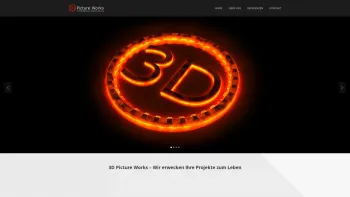 Website Screenshot: 3D Picture Works - 3D Picture Works | Wir erwecken Ihre Projekte zum Leben - Date: 2023-06-14 10:38:36