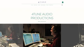 Website Screenshot: Tonstudio 4tune audioproduction Wien - 4tune audio productions | tonstudio in wien | Straußengasse, Vienna, Austria - Date: 2023-06-22 15:00:02