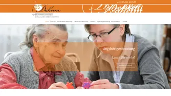 Website Screenshot: 65+daheim Seniorenbetreuung - 65+daheim Seniorenbetreuung in Innsbruck & Umgebung - Date: 2023-06-26 10:26:05