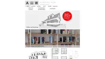 Website Screenshot: Architekt Dipl.-Ing. Arnold Franz Weiß - start | architekt weiss - Date: 2023-06-22 12:13:06