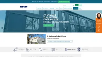 Website Screenshot: A1 Container Austria GmbH - Container • Verkauf • Miete - alles aus einer Hand | ALGECO - Date: 2023-06-15 16:02:34