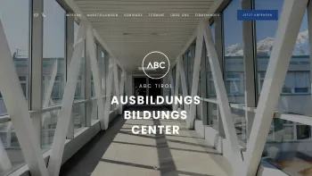 Website Screenshot: ABC Ausstellungs u. Bildungscenter W A T    WOHNEN  - Austtellungs- und Bildungscenter Innsbruck - ABC Tirol - Date: 2023-06-22 15:05:14