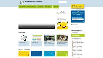 Website Screenshot: Abfallsammelzentrum-Gemeindeverband f www.abfallverband.at - die NÖ Umweltverbände | Aktuelles - Date: 2023-06-22 15:05:14
