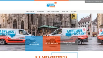 Website Screenshot: abflussprofi.at - Abflussprofis 24/7 GmbH - Date: 2023-06-22 15:05:14