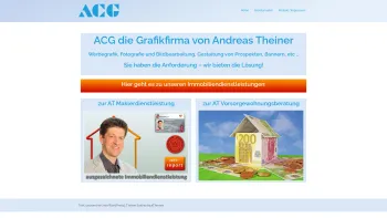 Website Screenshot: ACG Andreas THEINER - ACG Andreas Theiner – Grafik, Fotografie und Immobilien - Date: 2023-06-22 12:13:06