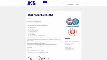 Website Screenshot: ACS Analytical Control Service GmbH Ingenieurbüro für Techn. Chemie - Date: 2023-06-22 12:13:06