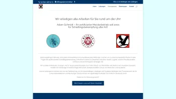 Website Screenshot: Adam Schmidt, SAS Schädlingsbekämpfung - Adam Schmidt | Schädlingsbekämpfung in Wien und Umgebung - Date: 2023-06-15 16:02:34