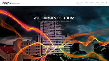 Website Screenshot: adeins - adeins Werbeagentur | Werbeagentur Adeins - Date: 2023-06-22 15:00:03