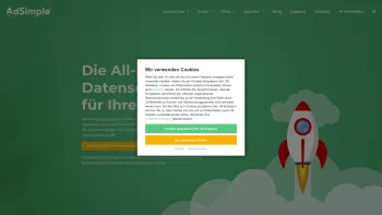 Website Screenshot: AdSimple GmbH - AdSimple Online Marketing, Webdesign & Datenschutz-Generator - Date: 2023-06-14 10:46:36