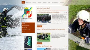 Website Screenshot: Abschnittsfeuerwehrkommando Feuerwehrabschnitt Zistersdorf - AFKDO Zistersdorf - afkdo-zistersdorfs Webseite! - Date: 2023-06-22 12:13:07