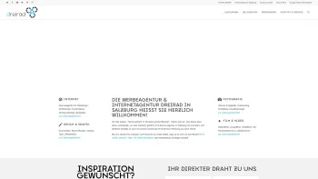 Website Screenshot: Agentur Dreirad e.U. - Werbeagentur & Internetagentur Dreirad in Salzburg: Ihr Marketing Partner - Date: 2023-06-22 15:02:29