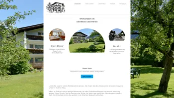 Website Screenshot: Gästehaus Ahornblick - Gästehaus Ahornblick - Startseite - Date: 2023-06-22 15:02:29