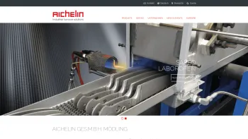 Website Screenshot: Aichelin AICHEL Heat Treatment Systems - Führender Hersteller von Industrieöfen | AICHELIN Ges.m - Date: 2023-06-22 12:13:07