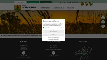Website Screenshot: Gemeindeamt Aichkirchen bei Gemeinde Aichkirchen die offiziellevon Aichkirchen - Aichkirchen - GEM2GO WEB - Startseite - Date: 2023-06-22 12:13:07