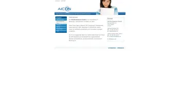 Website Screenshot: AICON - Advanced Information Technology Consulting GmbH - Unternehmen | AICON - Date: 2023-06-22 12:13:07