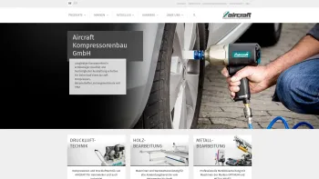 Website Screenshot: AIRCRAFT Kompressorenbau und Maschinenhandel GmbH - Aircraft Kompressoren - Date: 2023-06-14 10:38:41