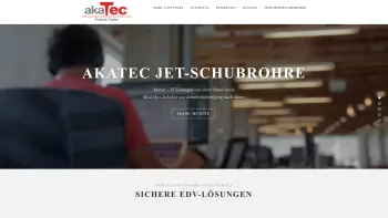 Website Screenshot: AKATEC IT-Systemintergration GmbH - IT Betreuung und Vertrieb von Modelljet Zubehör wie Schubrohre - Friedrich Tüchler - Date: 2023-06-22 15:00:04