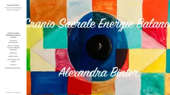 Website Screenshot: "Cranio Sakrale Energie Balance" Alexandra Binter - Cranio Sacrale Energie Balance in Hallein - Date: 2023-06-26 10:26:05