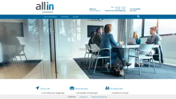 Website Screenshot: All-In Versicherungsmakler GmbH - All In - versichert. - Date: 2023-06-14 10:38:04