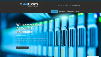 Website Screenshot: ALLCOM Telecom-Service Fritz|Tec Computer Network Sound - AllCom IT Solutions – IT-Solutions - Date: 2023-06-22 12:13:07