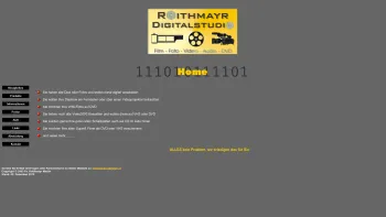 Website Screenshot: Roithmayr Digitalstudio - DVD, V2000, Super8, CD, Tonband, Schallplatten, Dias, Fotos digitalisieren - Date: 2023-06-14 10:38:41