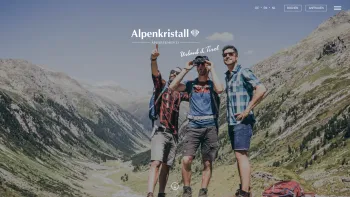 Website Screenshot: Hotel Alpenkristall - Appartements in Zell am Ziller | Zillertal Arena | Alpenkristall - Date: 2023-06-22 12:13:08