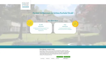 Website Screenshot: Alpenmoorbad Strobl - Kurhotel Strobl - Date: 2023-06-22 12:13:08