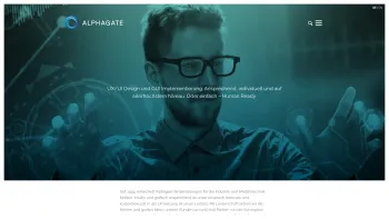 Website Screenshot: AlphaGate Automatierungstechnik GmbH - Alphagate. Oder einfach - Human Ready. • Alphagate - Date: 2023-06-22 15:00:04
