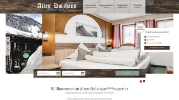 Website Screenshot: Altes Holzhaus Sölden - Altes Holzhaus in Sölden ❖ Zimmer direkt an der Skiabfahrt - Date: 2023-06-22 12:13:08