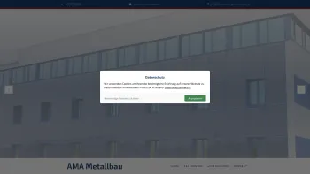 Website Screenshot: Mittermair Metallbau GmbH & CoKG - AMA Metallbau - Date: 2023-06-14 10:37:55