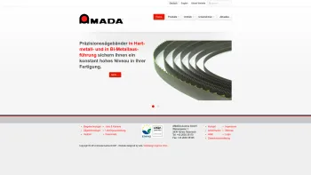 Website Screenshot: AMADA Austria GmbH - Home - Date: 2023-06-22 12:13:08