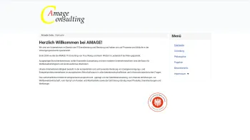 Website Screenshot: AMAGE IT-Consulting GmbH - Startseite - Date: 2023-06-14 10:38:44