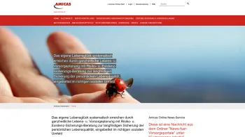 Website Screenshot: AmicasOnline - Home - amicas - Date: 2023-06-22 15:02:30