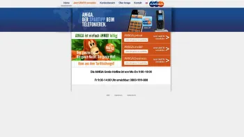 Website Screenshot: AMIGA Telecom - Home - AMIGA Telecom GmbH - Date: 2023-06-14 10:47:02