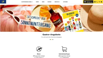Website Screenshot: Rudolf Ammersin GmbH Getränkegroßhandel - Getränkemarkt Wien und Umgebung | Ammersin - Date: 2023-06-22 15:02:30