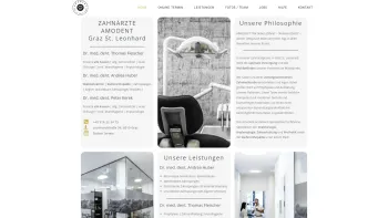 Website Screenshot: Zahnärzte Amodent - Home - Zahnarzt Graz - Amodent - Date: 2023-06-22 15:02:30
