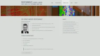 Website Screenshot: Rechtsanwaelte Danler Amoser Platzgummer - Dr. Gernot Amoser, Rechtsanwalt - Rechtsanwälte - avvocati - lawyers - Date: 2023-06-22 15:02:30