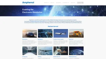 Website Screenshot: Amphenol World Headquarters - Amphenol - Date: 2023-06-22 15:02:30