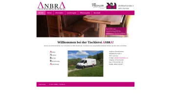 Website Screenshot: anbra.at - ANBRA Tischlerei - Date: 2023-06-22 15:02:30