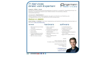 Website Screenshot: Angermann IT-Services - IT Experte für Web, SEO und IT-Work - Angermann IT-Services - Date: 2023-06-26 10:26:05