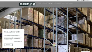 Website Screenshot: Angleitner Internationale Transporte GmbH - Franz Angleitner GmbH - Lagerlogistik und Gütertransporte - Date: 2023-06-22 12:13:09
