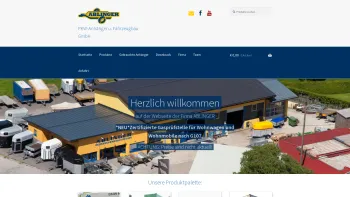 Website Screenshot: Ablinger PKW-Anhänger u. Fahrzeugbau GMBH - Herzlich willkommen - Anhaenger-Ablinger - Date: 2023-06-22 12:13:09
