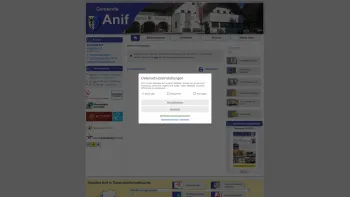 Website Screenshot: Gemeinde Anif RiS-Kommunal - Anif - GEM2GO WEB - Startseite - Date: 2023-06-22 12:13:09
