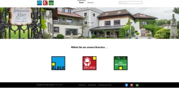 Website Screenshot: Antiquitäten und Volkskunst Martin Alber - Alber | Immobilien - Antik - Objektservice | Steyr - Haidershofen - Date: 2023-06-15 16:02:34